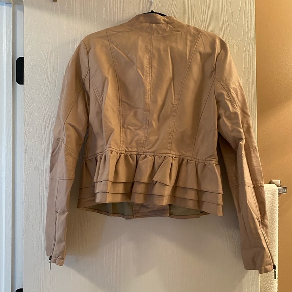 Blush pleather jacket - Picture 4 of 5